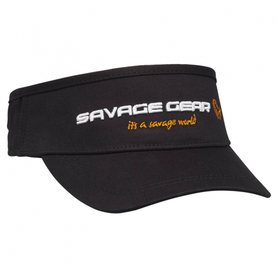 Savage Gear Sun Visor, Black Ink in the group Clothes & Shoes / Caps & Headwear / Caps / Visor Caps at Sportfiskeprylar.se (73717)