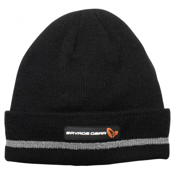 Savage Gear Reflex Beanie, Black/Reflex 