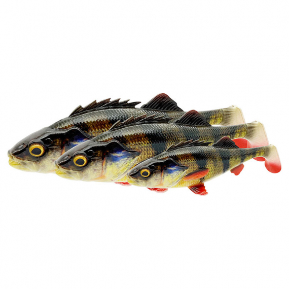 Savage Gear 4D Perch Shad (Bulk) in the group Lures / Softbaits / Pike Softbaits at Sportfiskeprylar.se (73956r)