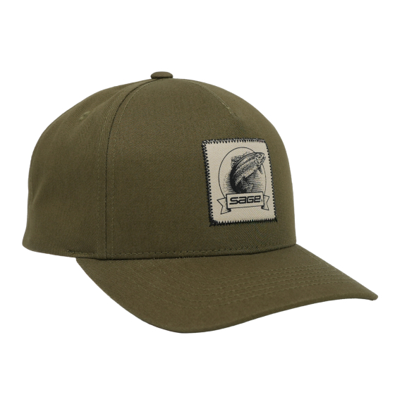 Sage Heritage Logo Twill Snapback Hat in the group Clothes & Shoes / Caps & Headwear / Caps at Sportfiskeprylar.se (7483)
