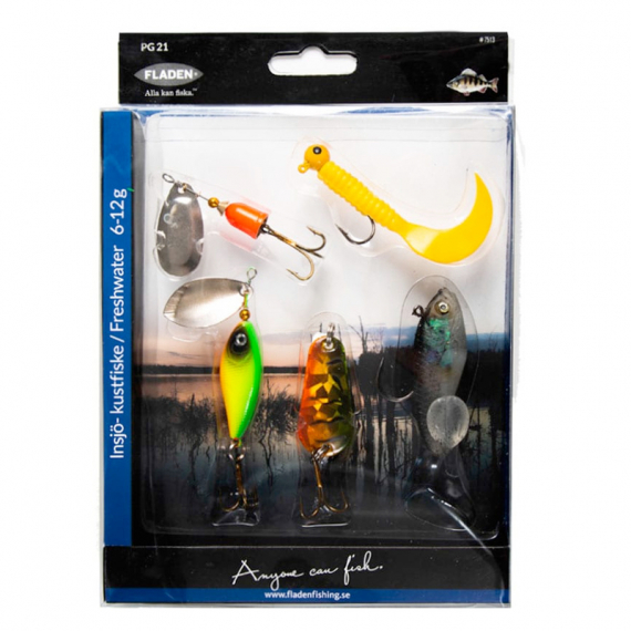 Fladen Perch 5pcs in the group Lures / Lure Kits / Lure Kits Perch at Sportfiskeprylar.se (7513)