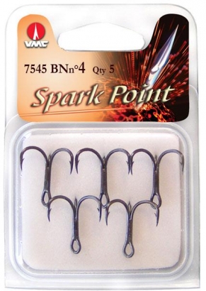 VMC 7545BN Spark Point Strl 2 5-pack in the group Hooks & Terminal Tackle / Hooks at Sportfiskeprylar.se (7545BN2)