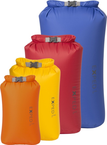 Exped Fold Drybag 4-Pack XS-L in the group Storage / Waterproof Bags at Sportfiskeprylar.se (7640171994147EANr)