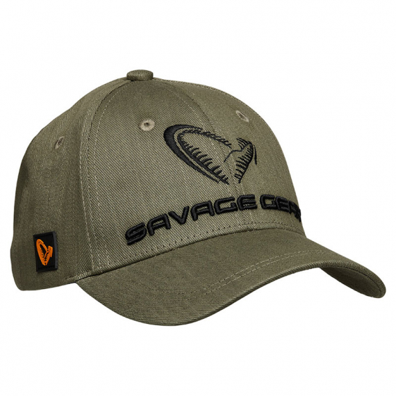 Savage Gear Catch Cap Onesize Olive Green Melange in the group Clothes & Shoes / Caps & Headwear / Caps / Dad Caps at Sportfiskeprylar.se (76691)