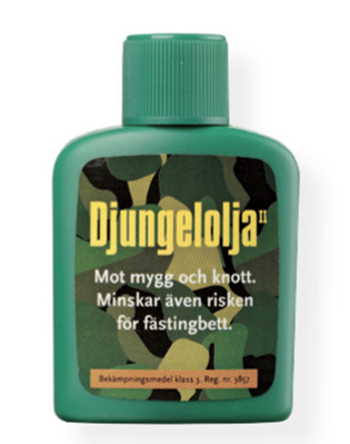 Myggmedel Djungelolja (40ml) in the group Outdoor / Mosquito Repellents & Protection / Mosquito Protection at Sportfiskeprylar.se (776)