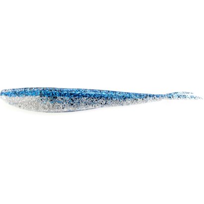 Fin-S Fish, 8,9cm, Blue Ice - 10pack in the group Lures / Softbaits / Vertical Softbaits at Sportfiskeprylar.se (78-FS350-025)