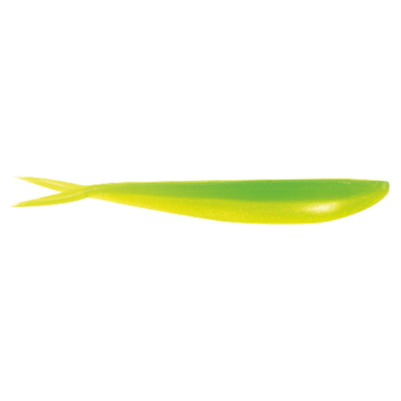 Fin-S Fish, 10cm, Limetreuse - 10pack in the group Lures / Softbaits / Vertical Softbaits at Sportfiskeprylar.se (78-FS400-174)