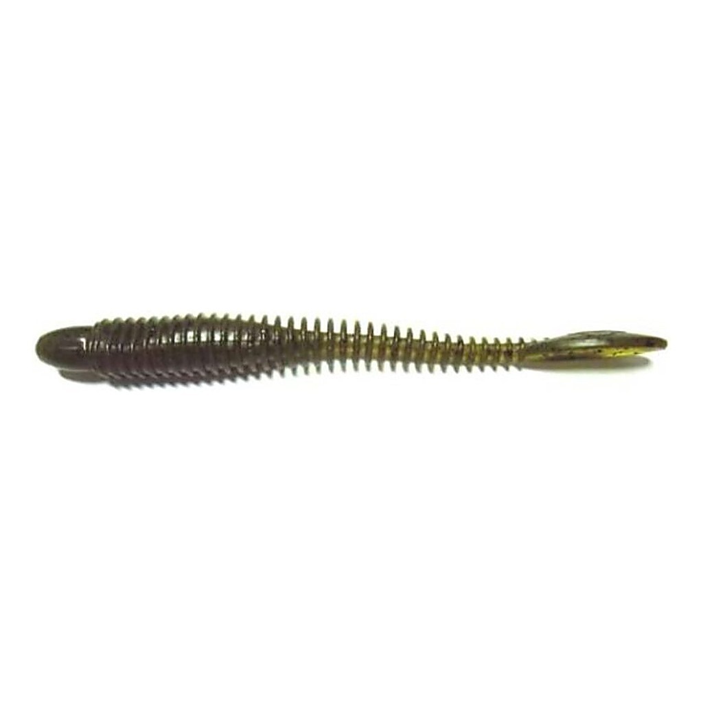 Ribster 7,5cm, Geen Pumkin - 12pack in the group Lures / Softbaits / Perch Softbaits & Zander Softbaits at Sportfiskeprylar.se (78-RI30-024)