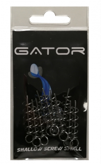 Gator Small Shallow Screw 10-Pack in the group Hooks & Terminal Tackle / Stingers & Stinger Accessories / Stinger Accessories at Sportfiskeprylar.se (78GATOR)