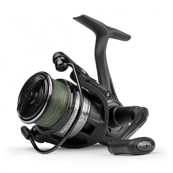 Savage Gear SG2 Pitch Black Incl. line - 4000
