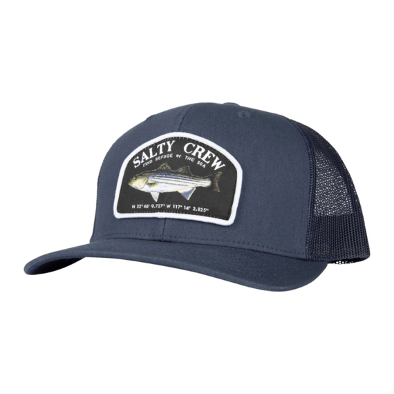 Salty Crew Striper Retro Trucker Navy in the group Clothes & Shoes / Caps & Headwear / Caps at Sportfiskeprylar.se (804046346661)
