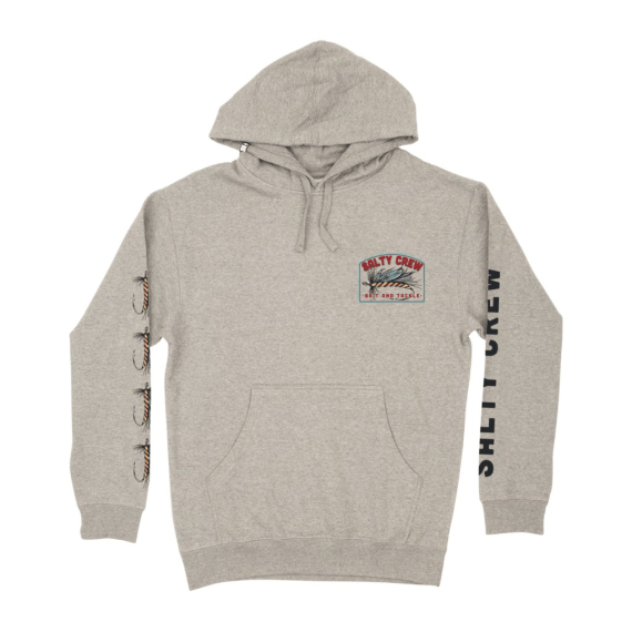 Salty Crew Fly Drop Fleece Grey Heather in the group Clothes & Shoes / Clothing / Sweaters / Hoodies at Sportfiskeprylar.se (804046356639r)
