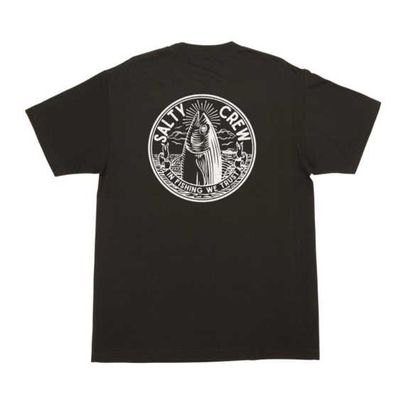 Salty Crew In Fishing We Trust S/S Tee Black in the group Clothes & Shoes / Clothing / T-shirts at Sportfiskeprylar.se (804046400066r)