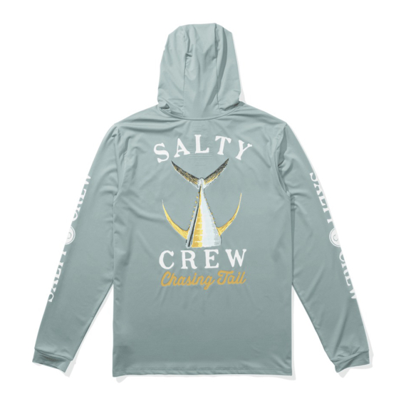 Salty Crew Tailed Hood Sunshirt Mackerel in the group Clothes & Shoes / UV Clothing at Sportfiskeprylar.se (804046512974r)