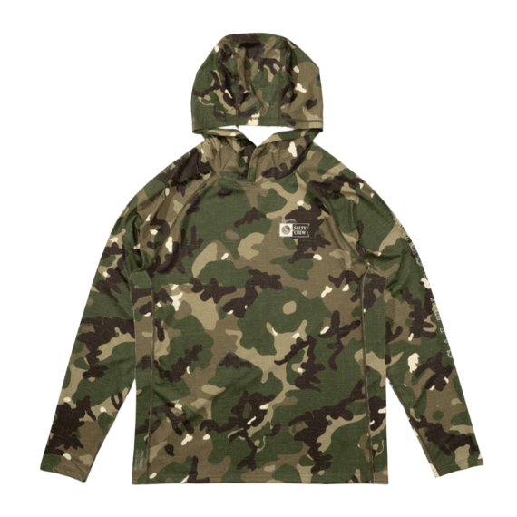 Salty Crew Apex Perforated Hood Camo in the group Clothes & Shoes / UV Clothing at Sportfiskeprylar.se (804046543664r)