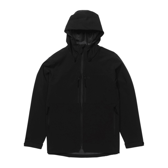 Salty Crew Long Range Jacket Black in the group Clothes & Shoes / Clothing / Jackets / Shell Jackets at Sportfiskeprylar.se (804046614616r)