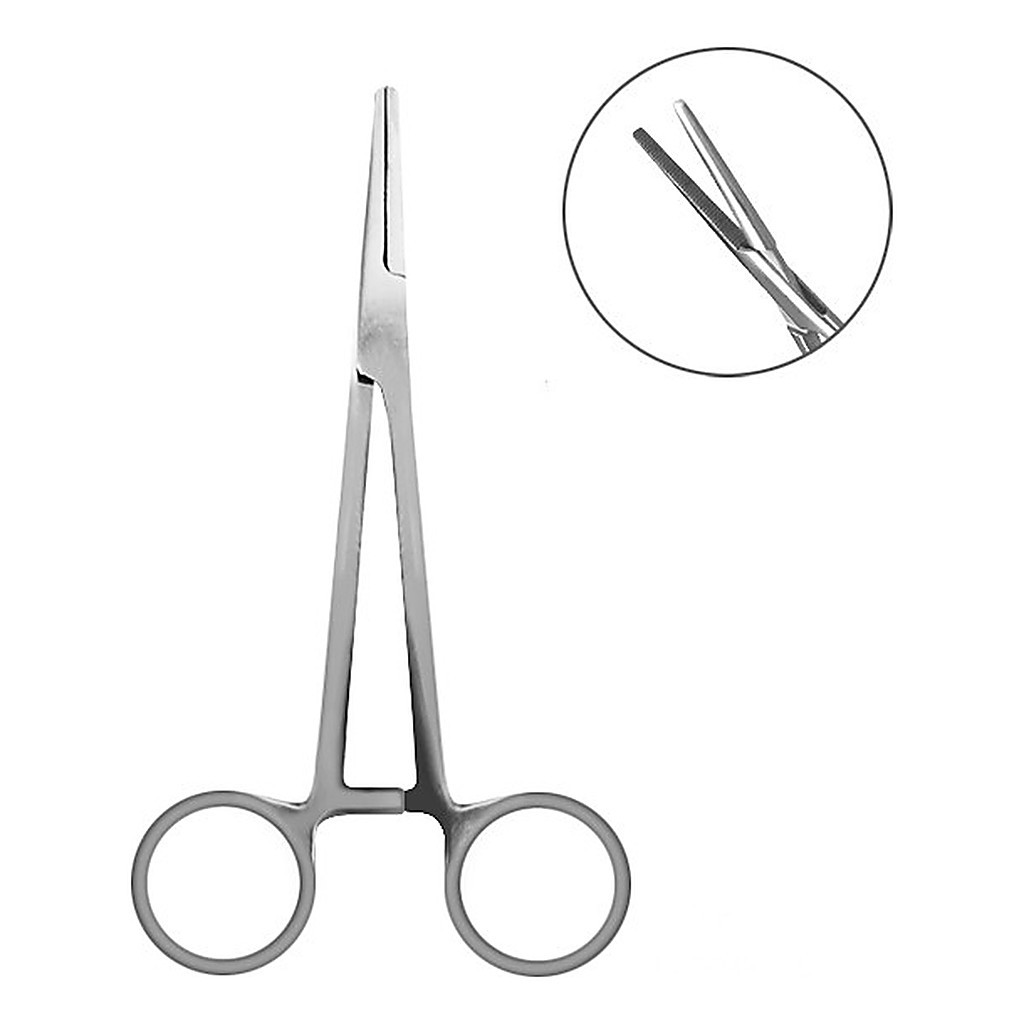 Delphin Straight Forceps - 15 cm in the group Tools & Accessories / Pliers & Scissors / Forceps at Sportfiskeprylar.se (830920015)