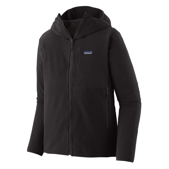 Patagonia M\'s R1 TechFace Hoody Black in the group Clothes & Shoes / Clothing / Jackets / Shell Jackets at Sportfiskeprylar.se (83578-BLK-Lr)