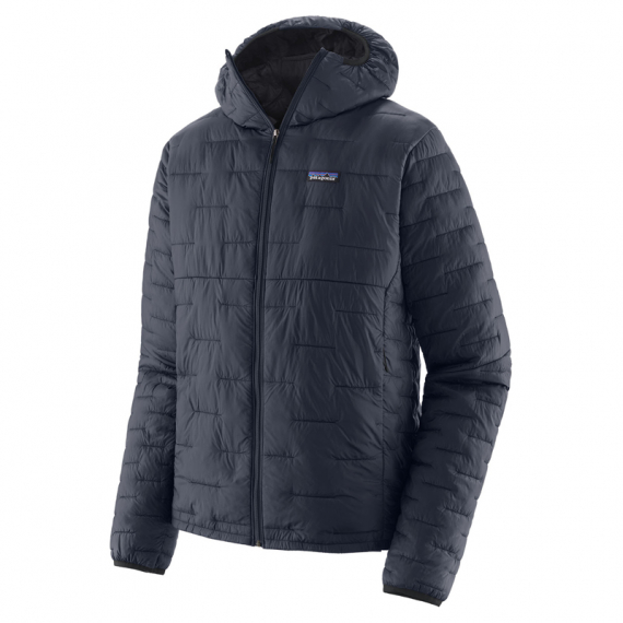 Patagonia M\'s Micro Puff Hoody Smolder Blue in the group Clothes & Shoes / Clothing / Jackets / Synthetic Insulated Jackets at Sportfiskeprylar.se (84031-SMDBr)