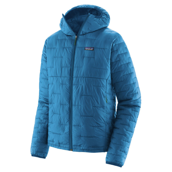 Patagonia M\'s Micro Puff Hoody Vessel Blue in the group Clothes & Shoes / Clothing / Jackets / Down & synthetic insulated jackets at Sportfiskeprylar.se (84031-VSLB-Mr)