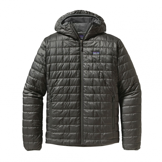 Patagonia Men\'s Nano Puff® Hoody Forge Grey in the group Clothes & Shoes / Clothing / Jackets / Down & synthetic insulated jackets at Sportfiskeprylar.se (84222FGEr)