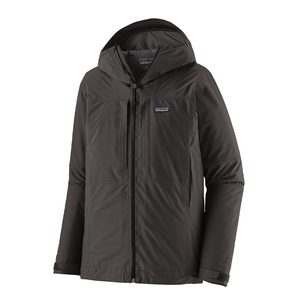 Patagonia M\'s Insulated Boulder Fork Rain Jacket BLK in the group Clothes & Shoes / Clothing / Jackets / Rain Jackets at Sportfiskeprylar.se (85220-BLK-XXLr)