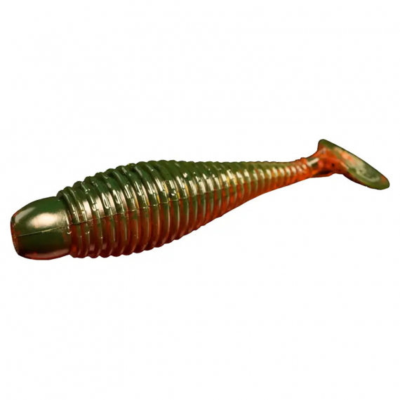 Lunker City Grubster 7cm Motor oil pepper 214 10-pack in the group Lures / Softbaits / Perch Softbaits & Zander Softbaits at Sportfiskeprylar.se (87214)