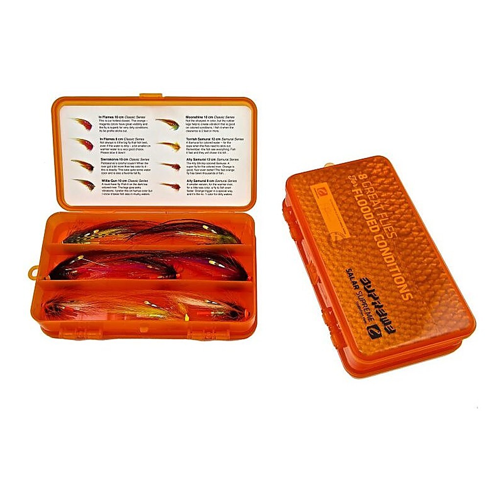 Frödin 8 Great Flies For Flooded Conditions in the group Lures / Flies / Salmon Flies at Sportfiskeprylar.se (8GF-1FC)