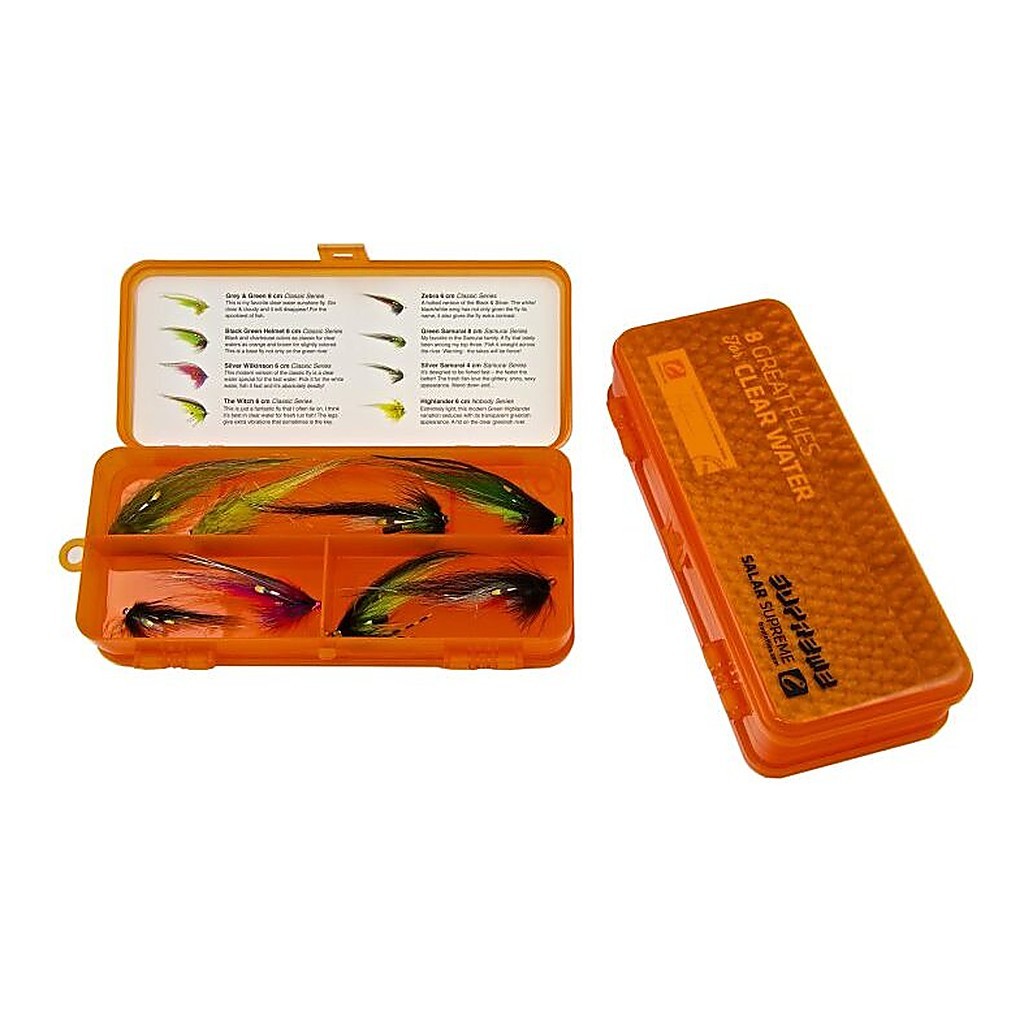Frödin 8 Great Flies For Clear Water in the group Lures / Flies at Sportfiskeprylar.se (8GF-4CW)