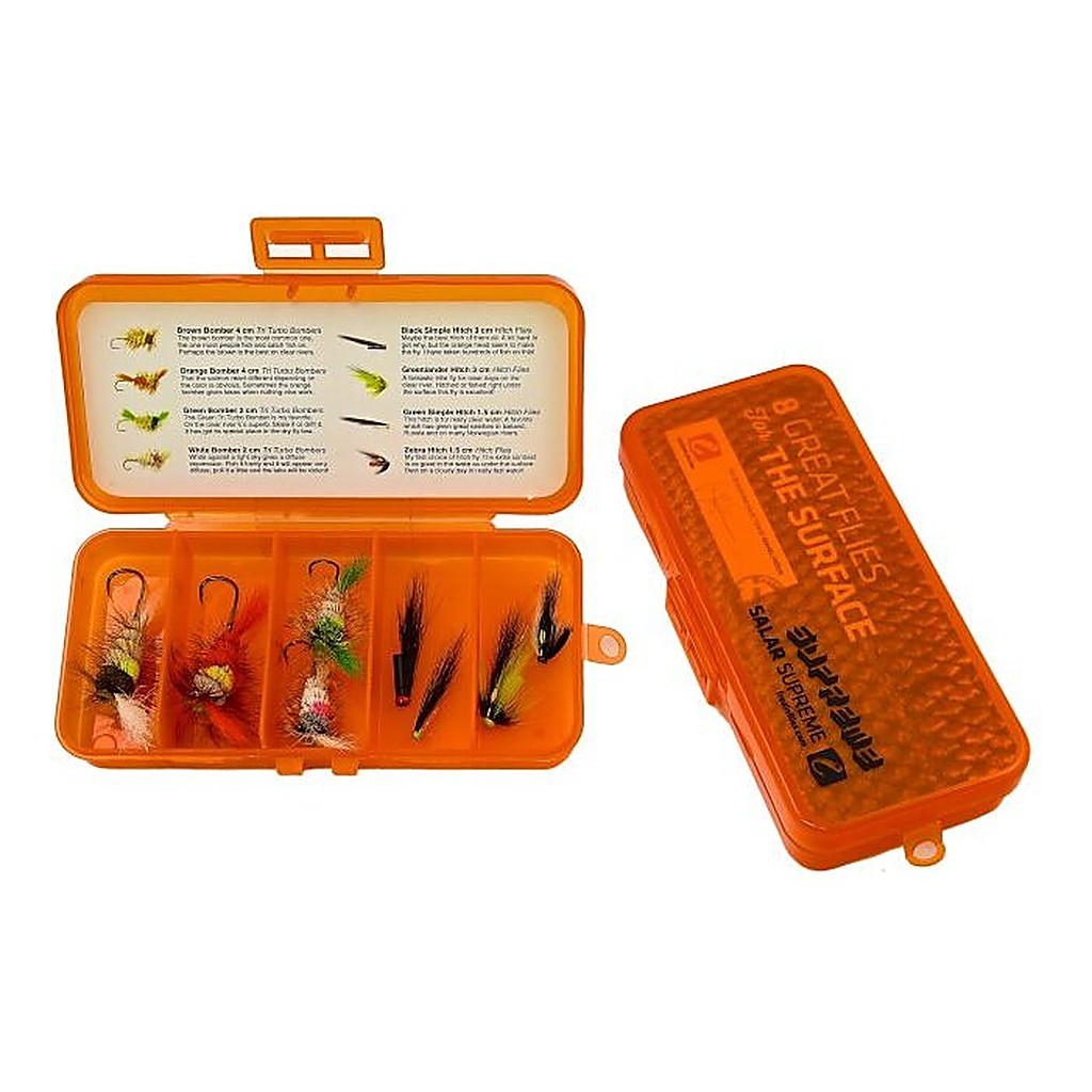 Frödin 8 Great Flies For The Surface in the group Lures / Flies / Salmon Flies at Sportfiskeprylar.se (8GF-7TS)