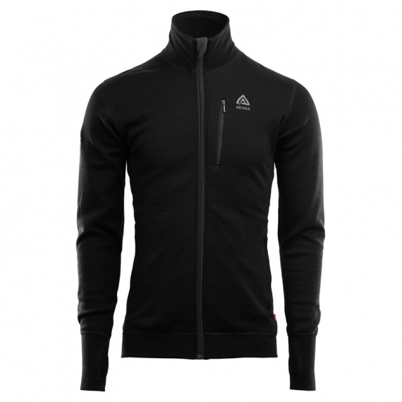 Aclima DoubleWool Jacket M\'s Jet Black/Marengo in the group Clothes & Shoes / Clothing / Layering & Underwear / Base Layer Tops at Sportfiskeprylar.se (90-105193r)
