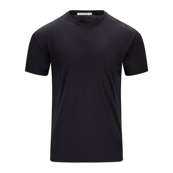 Aclima LightWool 140 Classic Tee M\'s Jet Black in the group Clothes & Shoes / Clothing / T-shirts at Sportfiskeprylar.se (90-107171r)
