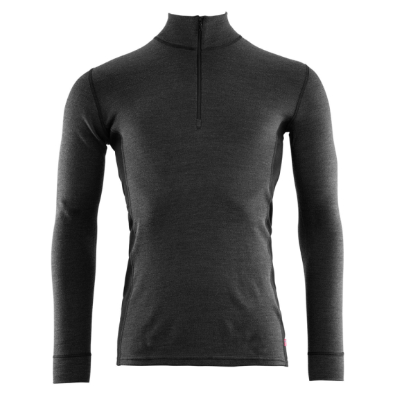 Aclima WarmWool Mockneck M\'s Marengo/Jet Black in the group Clothes & Shoes / Clothing / Layering & Underwear / Base Layer Tops at Sportfiskeprylar.se (90-107443r)