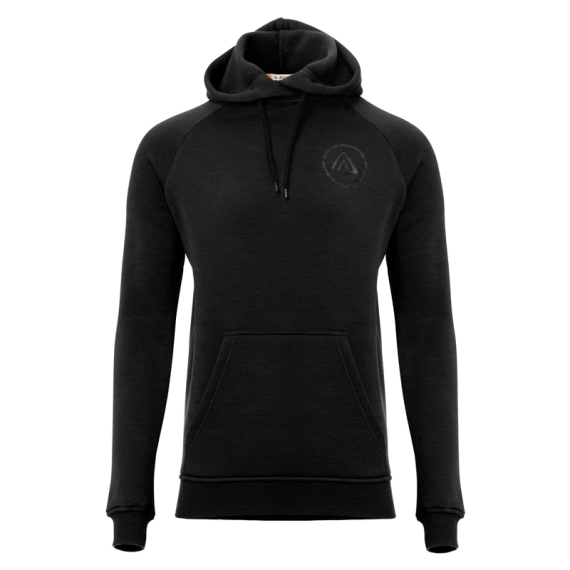 Aclima FleeceWool V2 Hoodie M\'s Jet Black in the group Clothes & Shoes / Clothing / Sweaters / Hoodies at Sportfiskeprylar.se (90-109198r)