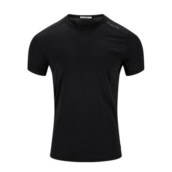 Aclima LightWool 140 Trail Tee M\'s Jet Black in the group Clothes & Shoes / Clothing / T-shirts at Sportfiskeprylar.se (90-110400r)