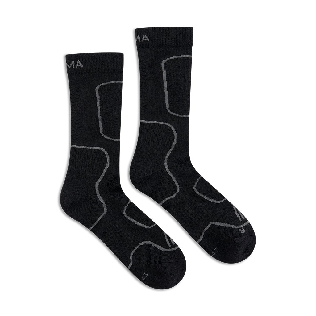 Aclima Cross Country Wool Socks Jet Black in the group Clothes & Shoes / Clothing / Layering & Underwear / Socks at Sportfiskeprylar.se (90-112212r)