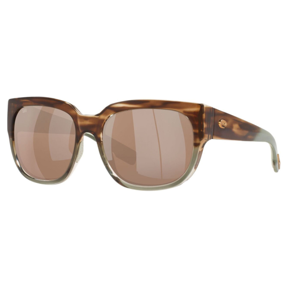 Costa Waterwoman Shiny Ocean Jade - Copper Silver Mirror 580G in the group Clothes & Shoes / Eyewear / Polarized Sunglasses at Sportfiskeprylar.se (90040858)