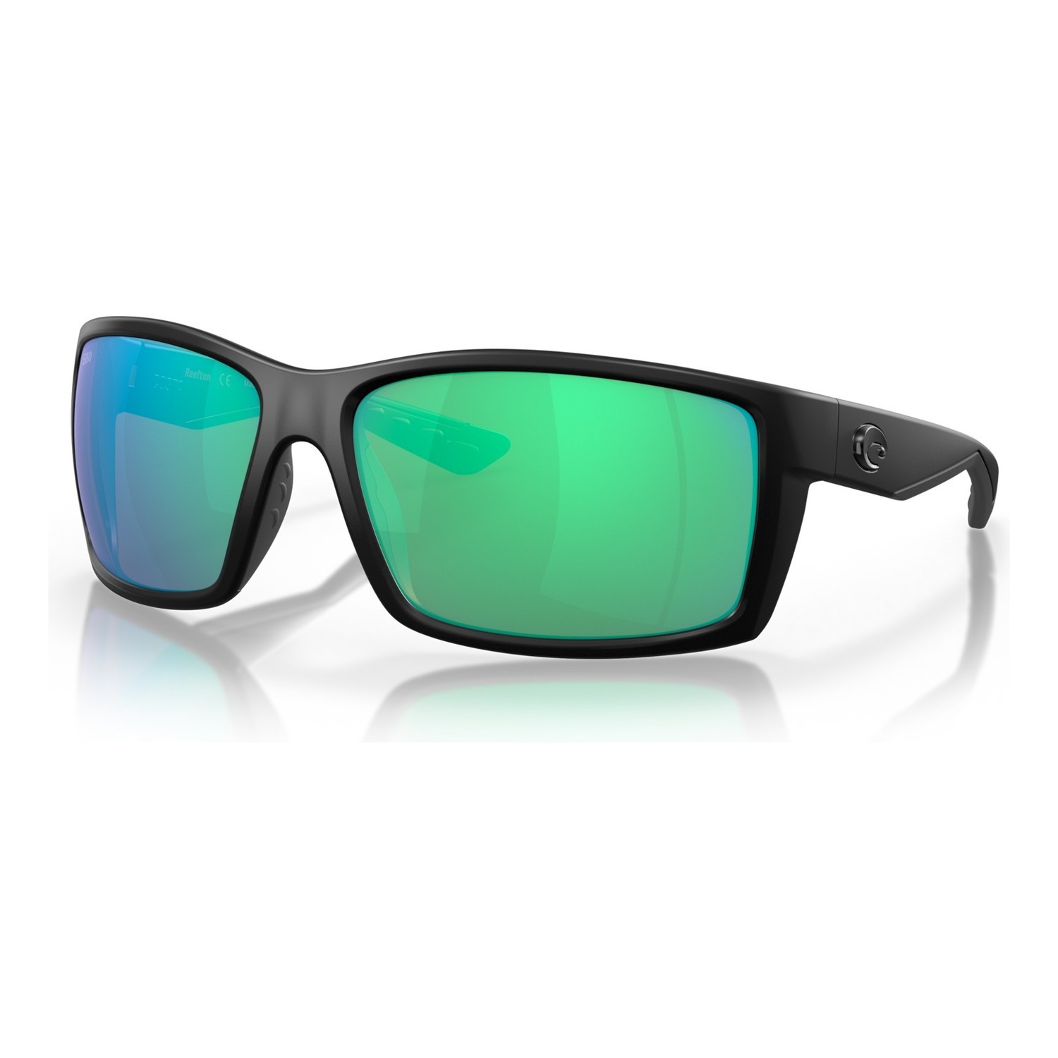 Costa Reefton-01 Blackout-Green Mirror 580P in the group Clothes & Shoes / Eyewear / Polarized Sunglasses at Sportfiskeprylar.se (90070764)