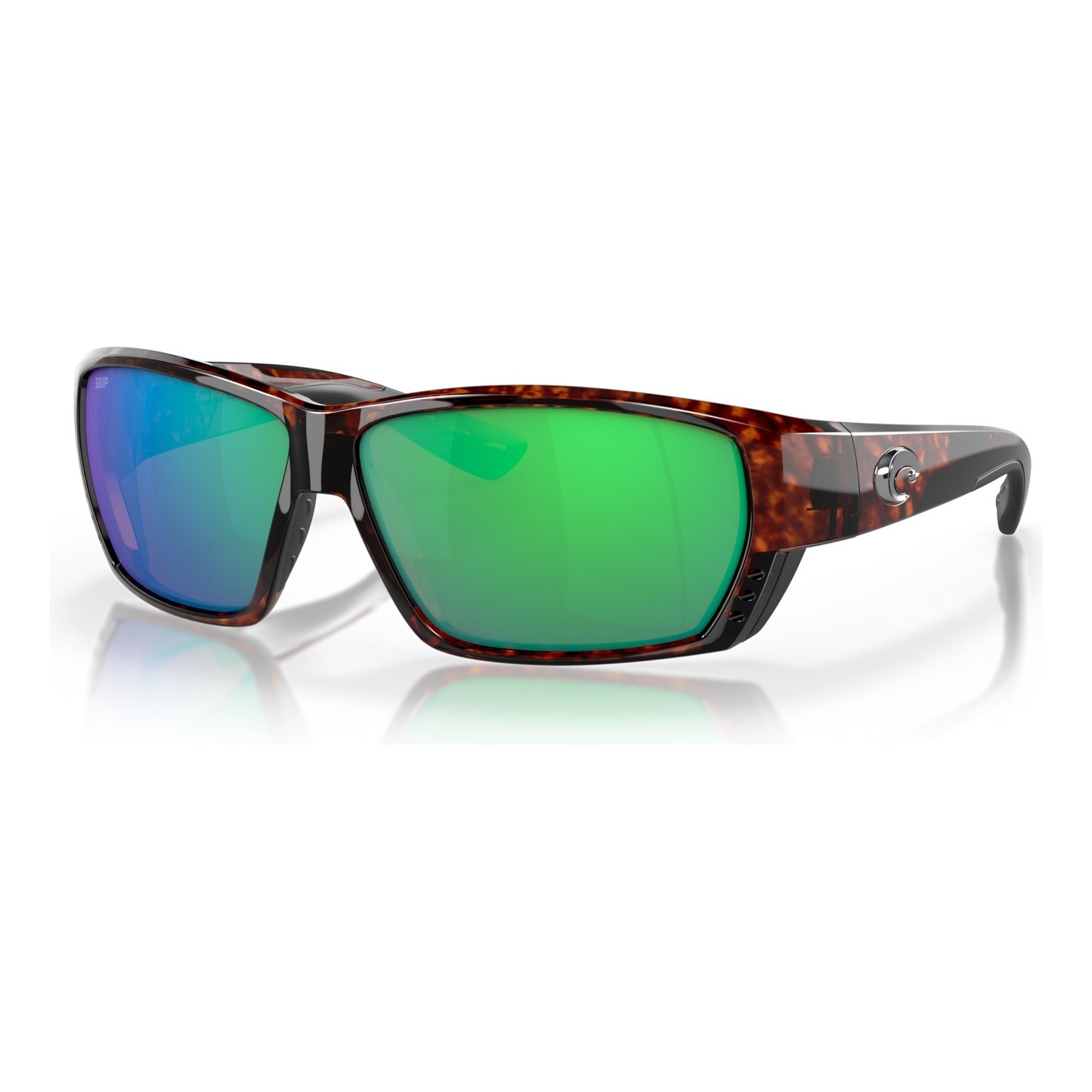 Costa Tuna Alley-10 Tortoise-Green Mirror 580P in the group Clothes & Shoes / Eyewear / Polarized Sunglasses at Sportfiskeprylar.se (90090862)