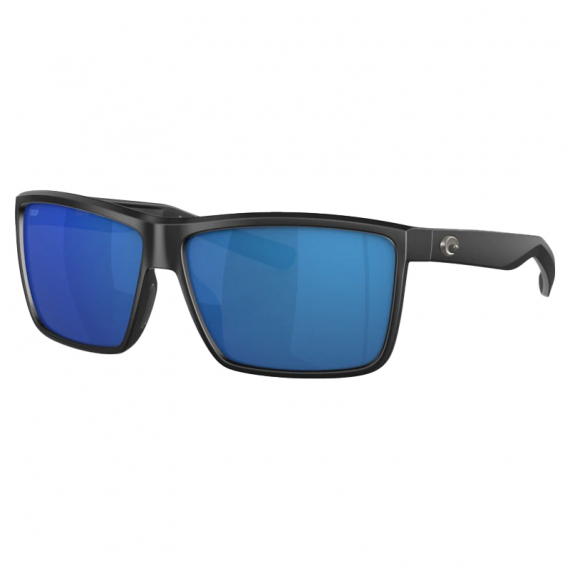 Costa Rinconcito Matte Black Blue Mirror 580P in the group Clothes & Shoes / Eyewear / Polarized Sunglasses at Sportfiskeprylar.se (90160960)