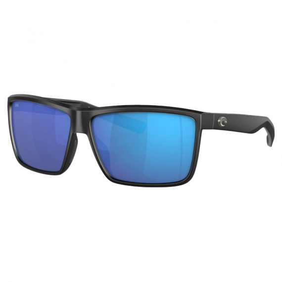 Costa Rinconcito Matte Black Blue Mirror 580G in the group Clothes & Shoes / Eyewear / Polarized Sunglasses at Sportfiskeprylar.se (90161460)