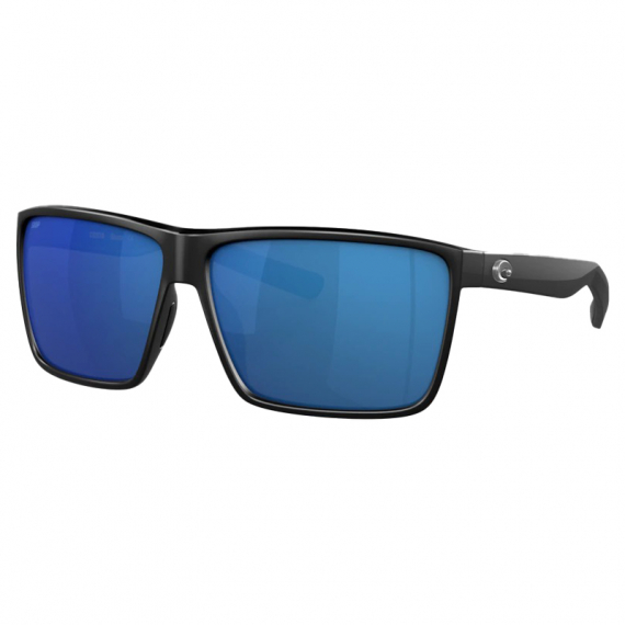 Costa Rincon Matte Black Blue Mirror 580P in the group Clothes & Shoes / Eyewear / Polarized Sunglasses at Sportfiskeprylar.se (90183763)