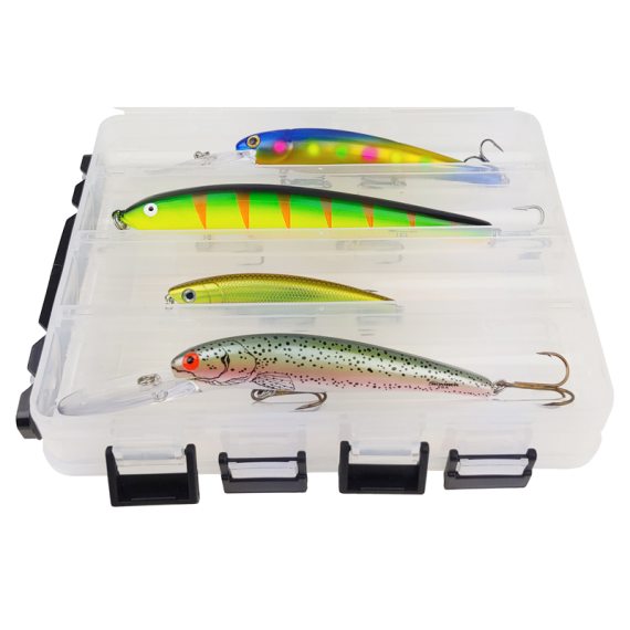 Dubbelsidig Betesask Ventilerade Fack 205x170x48mm in the group Storage / Tackle Boxes / Lure Boxes at Sportfiskeprylar.se (90191-2)