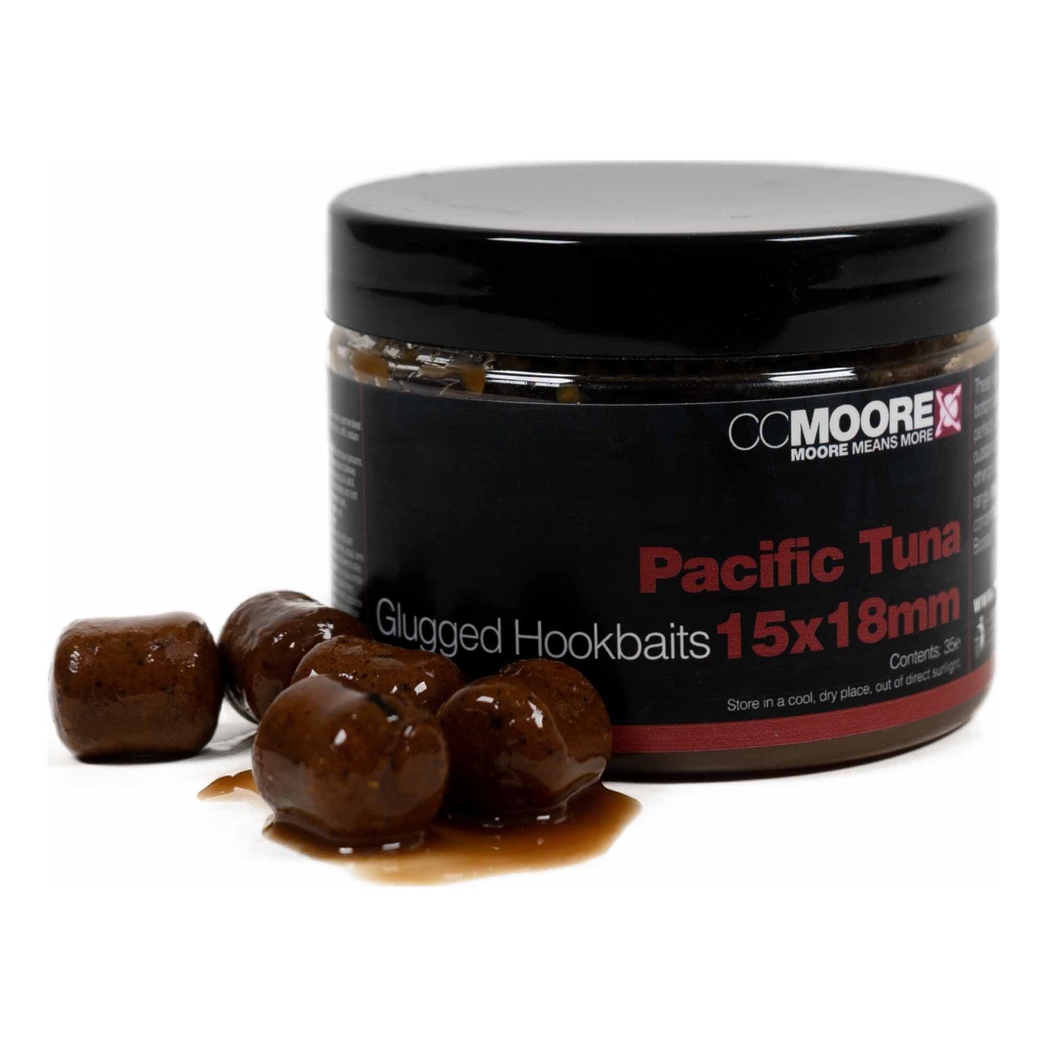 CC Moore Glugged Hookbaits 15x18mm - Pacific Tuna