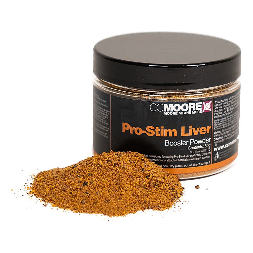 CC Moore Bait Booster Powder 50g - Pro-Stim Liver