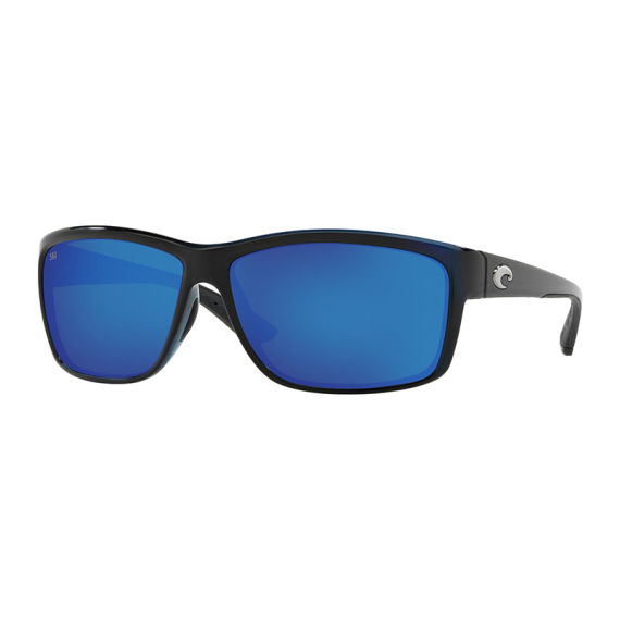 Costa Mag Bay 11 Shiny Black Blue Mirror 580G in the group Clothes & Shoes / Eyewear / Polarized Sunglasses at Sportfiskeprylar.se (90480963)