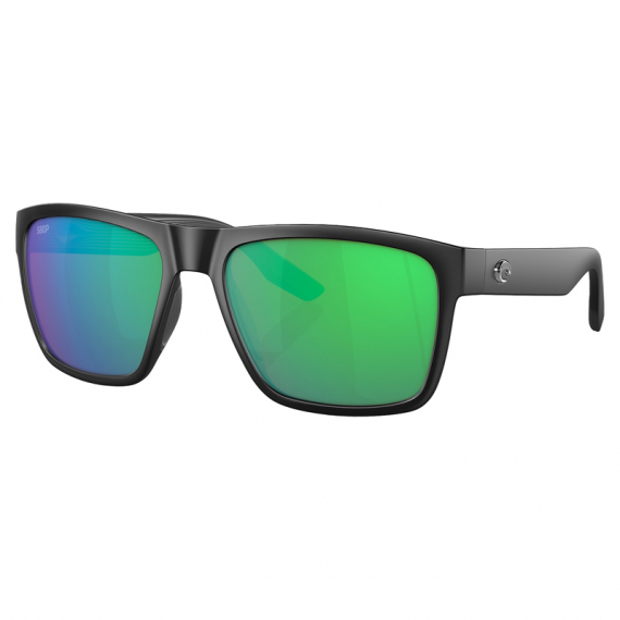 Costa Paunch XL Matte Black Green Mirror 580P in the group Clothes & Shoes / Eyewear / Polarized Sunglasses at Sportfiskeprylar.se (90500259)