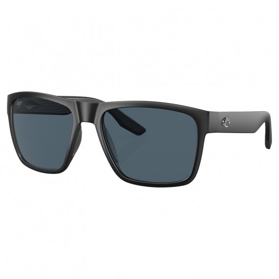 Costa Paunch XL Matte Black Gray 580P in the group Clothes & Shoes / Eyewear / Polarized Sunglasses at Sportfiskeprylar.se (90500359)
