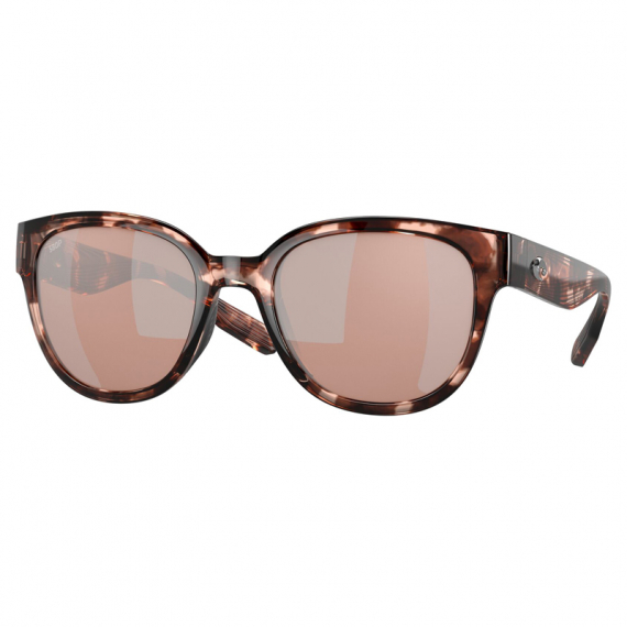 Costa Salina Coral Tortoise Copper Silver Mirror 580P in the group Clothes & Shoes / Eyewear / Polarized Sunglasses at Sportfiskeprylar.se (90510553)