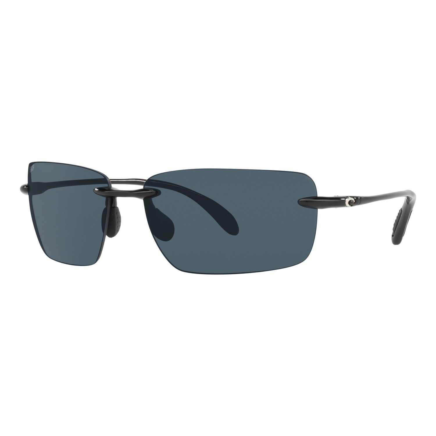 Costa Gulf Shore-11 Shiny Black-Gray 580P in the group Clothes & Shoes / Eyewear / Polarized Sunglasses at Sportfiskeprylar.se (90740266)